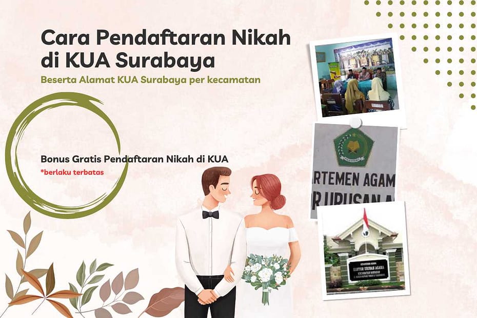 Cara Pendaftaran Nikah di Kantor Urusan Agama Surabaya